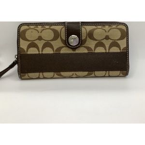 Coach Accordion Wallet